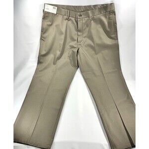 Haggar H26 Premium Brown Khaki Dress Pants Men's 44x30 New with Tags